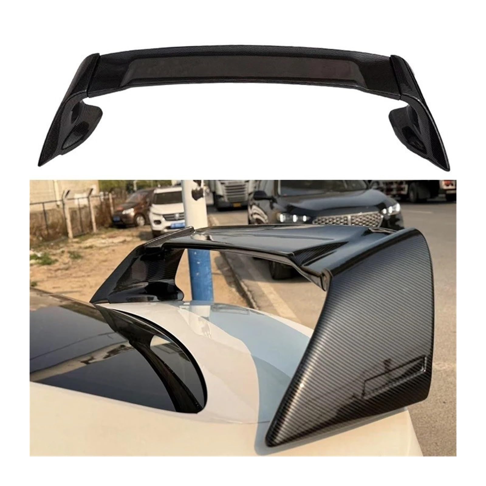 Amazon.com: Compatible For Mazda 3 ABS FD2 Spoiler 2006 2007 2008